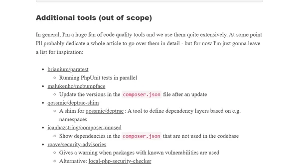 Set up PHP QA tools and control them via make [Tutorial Part 5]