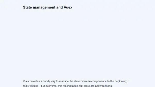 Vue.js: Let's Scale!