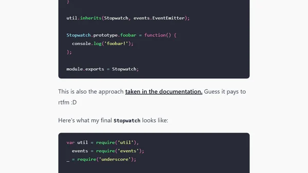 Building a Countdown Timer with Socket.io pt. 2