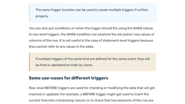 How To Use PostgreSQL Triggers for Automated Processing of Data