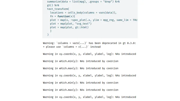 Embedding custom HTML in gt tables
