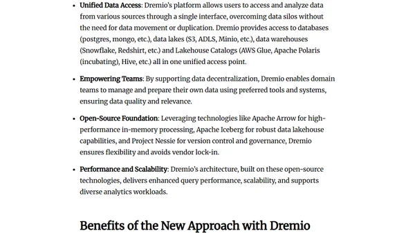 Virtualization + Lakehouse + Mesh = Data At Scale