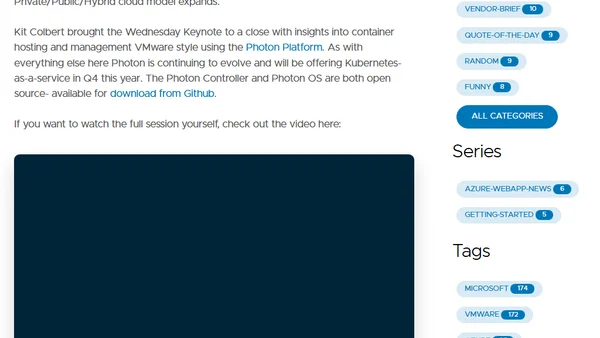 VMworld Europe 2016 Day 3