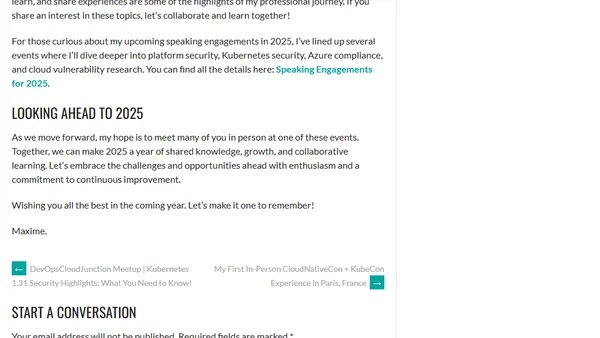 Happy New Year 2025!