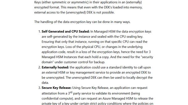 Client Side Encryption (CSE) & Confidential Computing