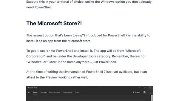 Getting Your Hands on PowerShell 7 - #PS7Now