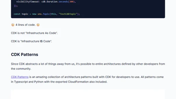 AWS Made Simple: WTF is AWS CDK (Cloud Development Kit) and why it's awesome 🤩