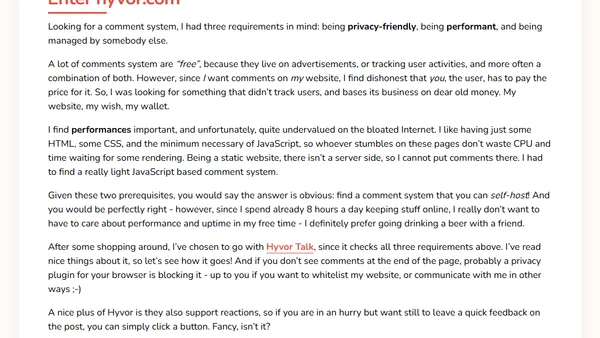Adding comments to the blog