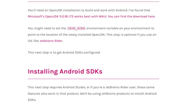 .NET MAUI Development Environment Set Up Walkthrough