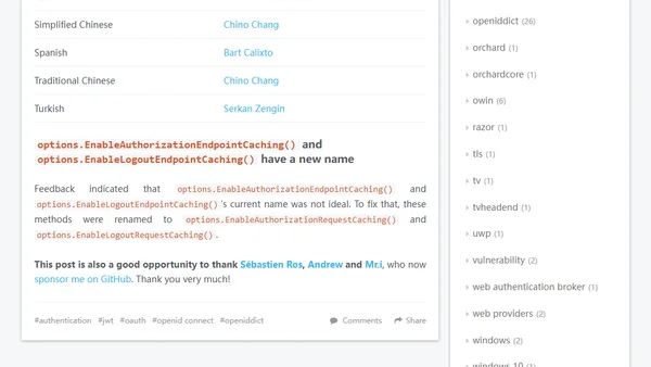 Introducing Quartz.NET support and new languages in OpenIddict 3.0 beta4