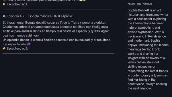 ☁️ Gigantes en guerra y satélites con cerebro — lo mejor de la semana en NO TIENE NOMBRE 🚀