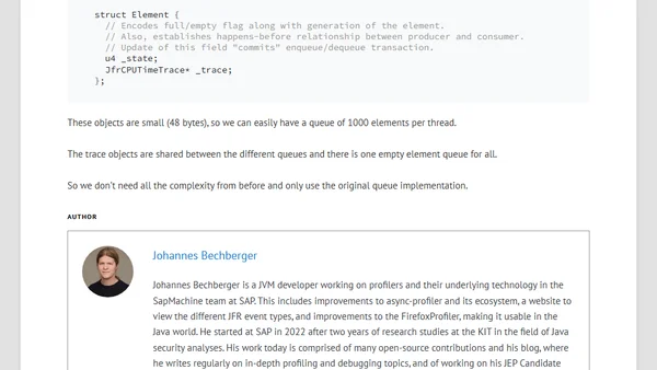 Profiling idea (unsorted from March 2025)
