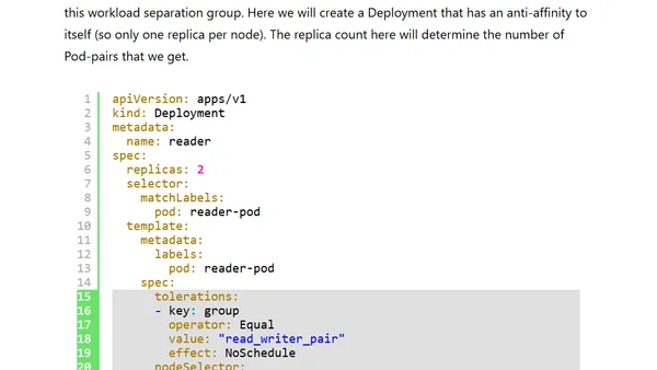 Strict Pod Co-location