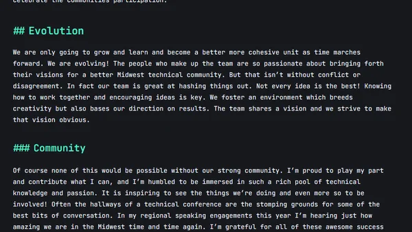 How to organize an amazing technical conference
