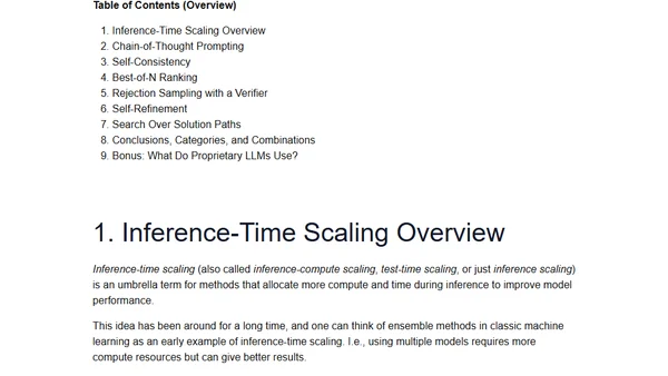 Categories of Inference-Time Scaling for Improved LLM Reasoning