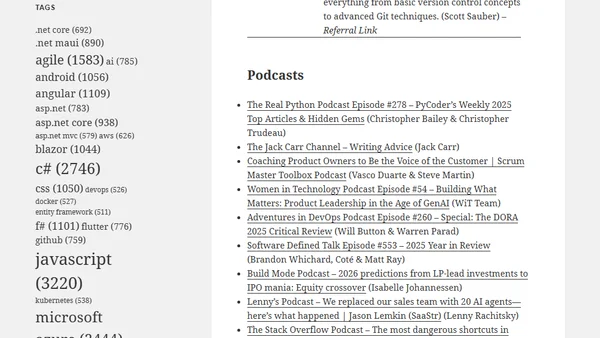 Dew Drop – January 2, 2026 (#4574)