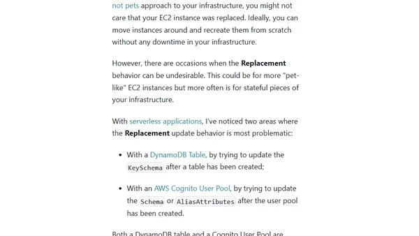 Understanding CloudFormation Updates: Replacement, Resource Policies, and Stack Policies