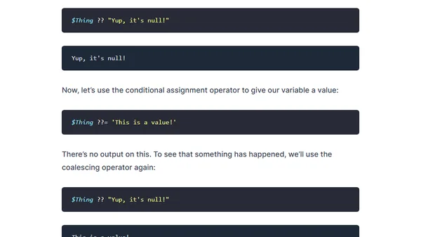 Exploring... Nothing? PowerShell 7's Null Conditional Operators - #PS7Now