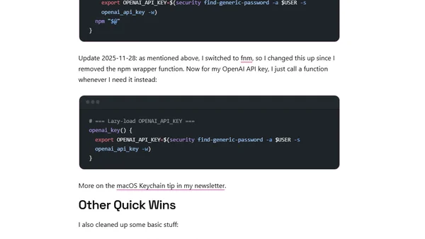 How I Used Claude Code to Speed Up My Shell Startup by 95%