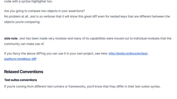 Reasons to Love Jest: The Developer Experience