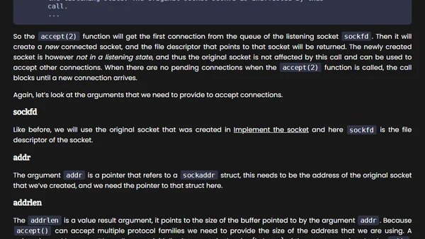 Making a simple HTTP webserver in C