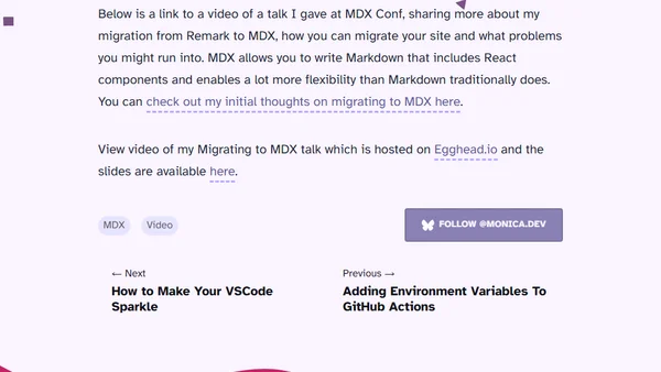 Migrating To MDX Talk