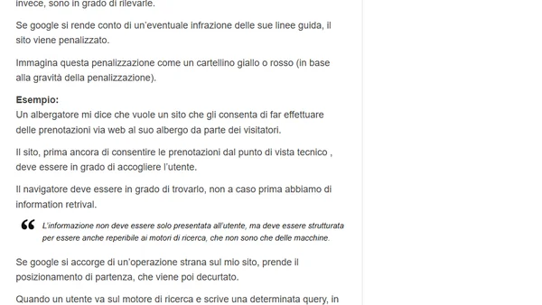 Ecco come il tuo blog potrebbe sparire dai risultati di ricerca di Google