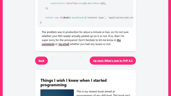 I might have just flooded your RSS feed. Sorry!