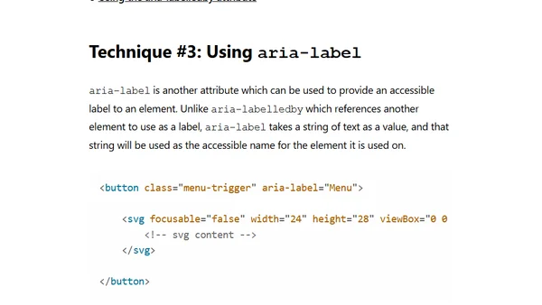 Accessible Icon Buttons