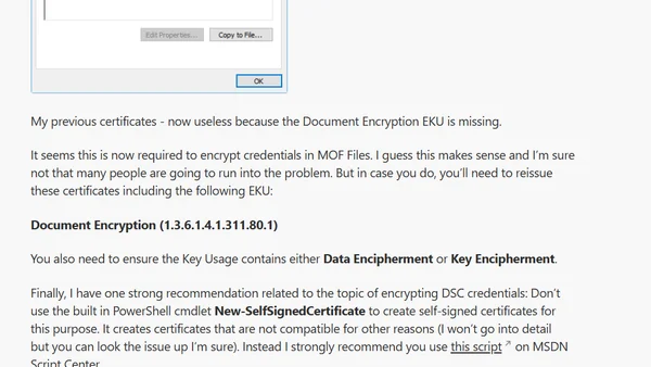 Windows 10 Build 10586 - PowerShell Problems