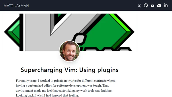 Supercharging Vim: Using plugins