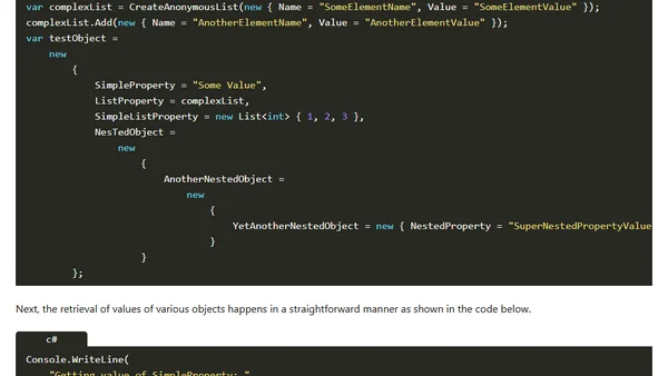 Patterns for Asynchronous Services: Dynamic Property Value Reader
