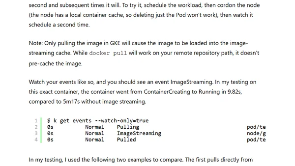 Using Image Streaming with DockerHub
