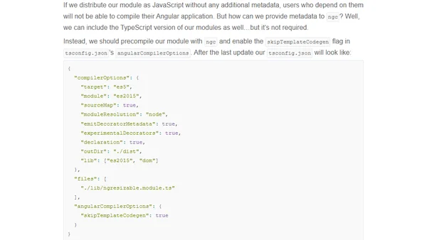 Distributing an Angular Library - The Brief Guide