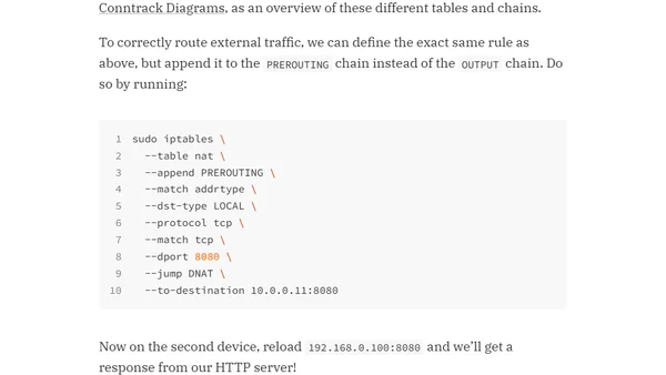iptables: How Docker Publishes Ports