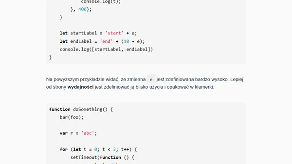 Recenzja: "Tajniki języka JavaScript. Zakresy i domknięcia"