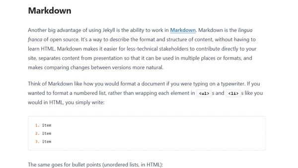 Using GitHub Pages to showcase your organization's open source efforts