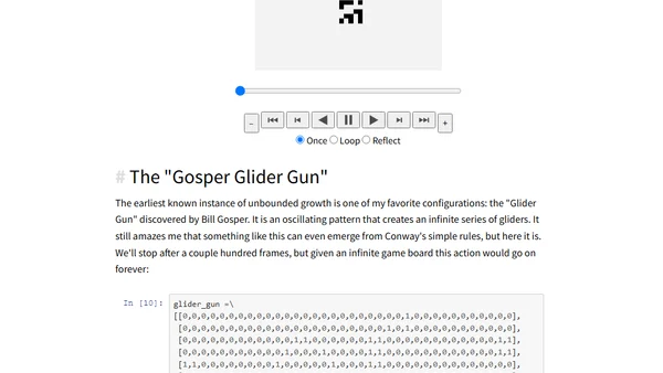 Conway's Game of Life in Python