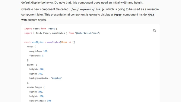 How to integrate Material UI library in React apps
