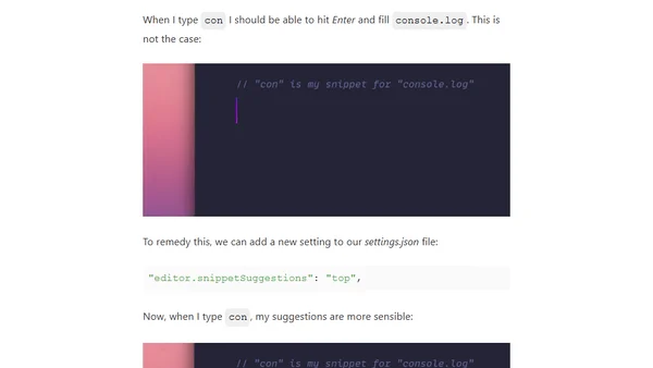 5 Annoying Things In VS Code You Can Fix Right Now