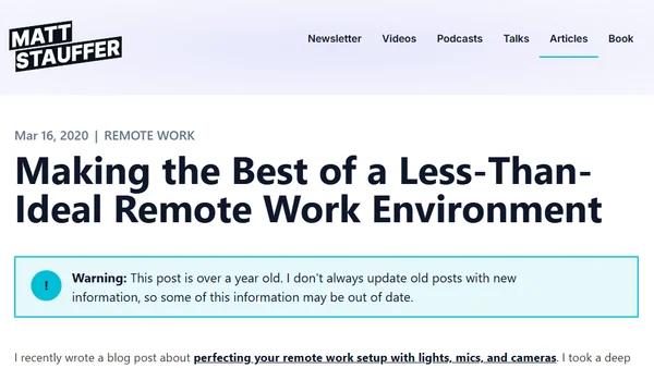 Making the Best of a Less-Than-Ideal Remote Work Environment