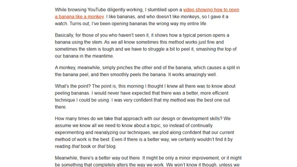 Learning From Monkeys