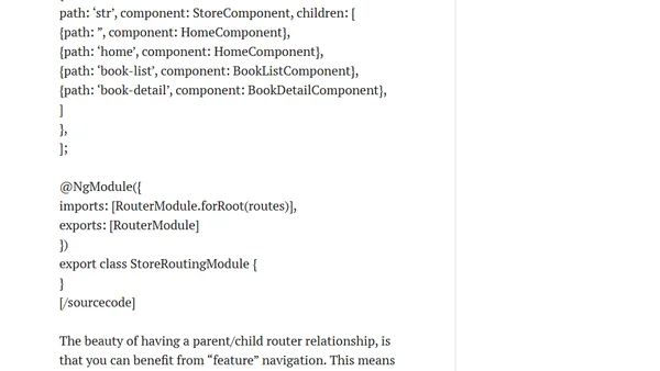Angular Libraries and Microservices