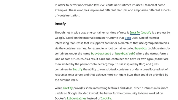Container Runtimes Part 2: Anatomy of a Low-Level Container Runtime
