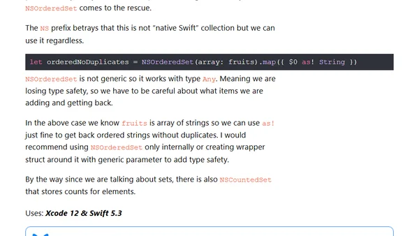 How to quickly remove duplicates from Array & keep order