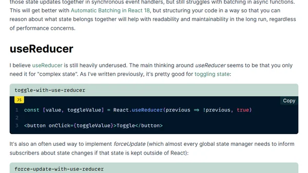 useState vs useReducer