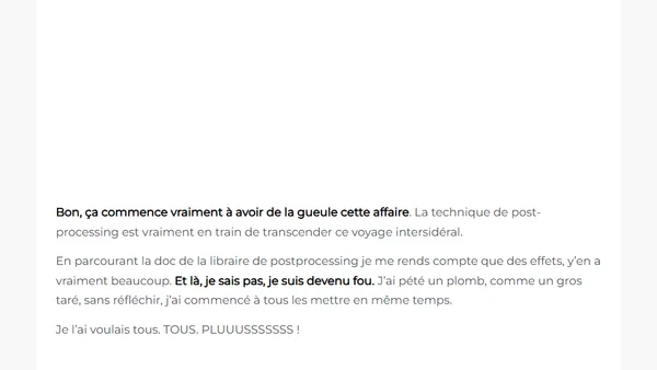 Comment traverser l’univers en Javascript