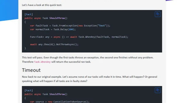 Task.WhenAny - How to cancel other tasks