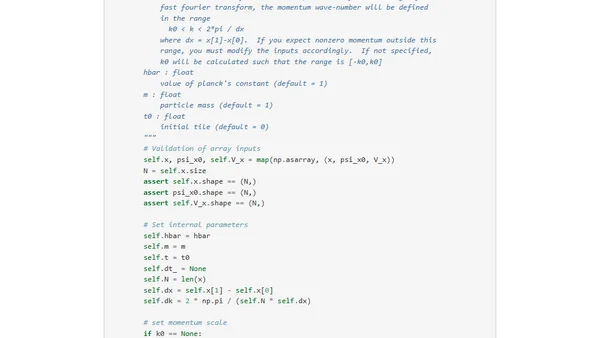 Quantum Python: Animating the Schrodinger Equation