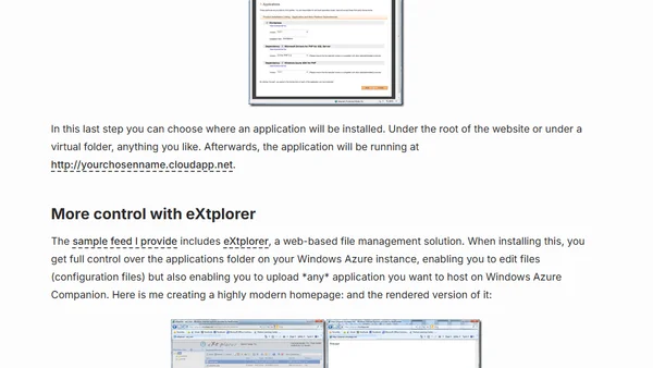 Introducing Windows Azure Companion – Cloud for the masses?